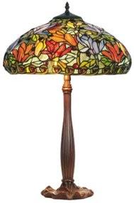 Vitráž lampa Tiffany COLOURS 64*Ø40