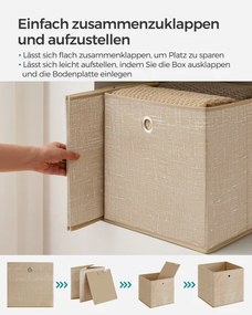 Set stohovateľných boxov RFB006K03 (6 ks)