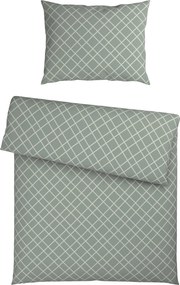 XXXLutz POSTEĽNÁ BIELIZEŇ, flanel, zelená, 140/200 cm Esposa - Obliečky & plachty - 004624003401
