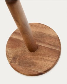 Drevený stojan na papierové utierky v prírodnej farbe ø 15 cm Nukha – Kave Home