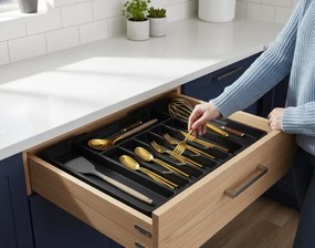 Organizér na príbory GARFO čierny