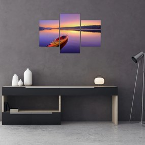Obraz - Kajak na jazere (90x60 cm)
