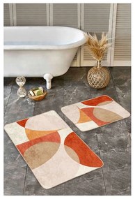 Zamatové kúpeľňové predložky v súprave 2 ks 60x100 cm – Mila Home