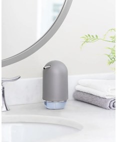 Sivý plastový dávkovač mydla 230 ml Touch – Umbra