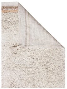 Krémový prateľný ručne tkaný bavlnený koberec 170x240 cm Bloom Natural – Lorena Canals
