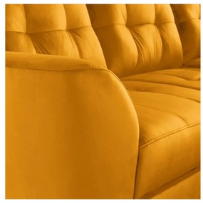 Rohová sedačka BRW Vista (žltá) (L). Vlastná spoľahlivá doprava až k Vám domov. 1038494