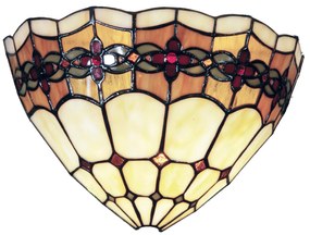 Nástenná lampa Tiffany - 30 * 14 * 20 cm 1x E14 / Max 40W