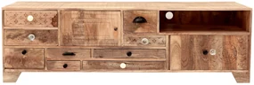 furniture-nabytek.cz - Televízny stolík masív drevo mango 160x50x45
