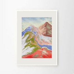 Moikka Plagát Cuillin Ridge II by Mandy Maria 30x40