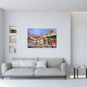 Obraz - Ribeira, Portugalsko (90x60 cm)