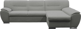 XXXLutz ROHOVÁ SEDAČKA, textil, svetlosivá MID.YOU - Sedačky - 001574004509