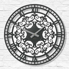 DUBLEZ | Drevené nástenné hodiny - Ornamenty