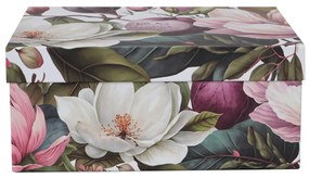 Porcelánová šálka s podšálkou Magnolie 270 ml sada 2ks