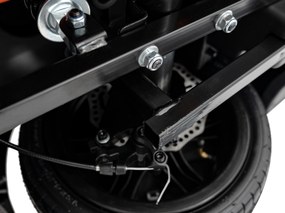 Ramiz Lamborghini Aventador SV batéria pre 2 deti Sivá + Bezkartáčový motor + Nafukovacie kolesá + LED audio