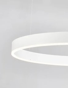 LED luster Motif 80 biele stmievateľné