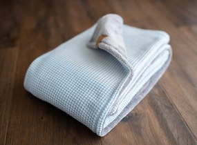 Zateplená deka GreyEye - Šedomodrá/šedá podšívka