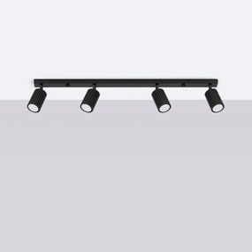 Brilagi - Bodové svietidlo CRESTO 4xGU10/10W/230V čierna