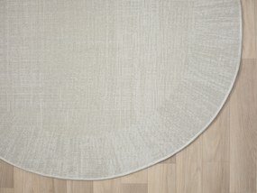 My Flair, Kusový koberec My Heaven CA60002 creme kruh, 120x120 (priemer) kruh, šedá, chodba / predsieň