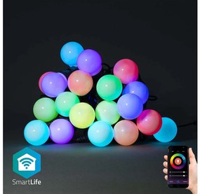 Nedis SmartLife LED Wi-Fi RGB 20 LED 10 m Android / IOS WIFILP03C20