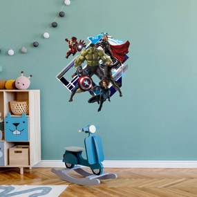 Samolepka na stenu "Avengers 2" 60x60 cm