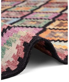 Obojstranný ručne tkaný vlnený behúň 60x190 cm Kamal Zara – Nouristan