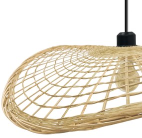 Toolight Boho, stropné svietidlo 1xE27 APP1541-1CP, hnedá-čierna, OSW-06977