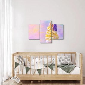 Obraz - Zmrzlina s levanduľou (90x60 cm)