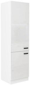 Kuchynská skrinka MIA biely lesk/biely 60lo-210 2f