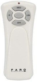 FARO 33516DC - Stropný ventilátor LANTAU čierna/hnedá pr. 132 cm + diaľkové ovládanie