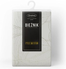 OBRUS BLINK 16 35X140 CM BIELY