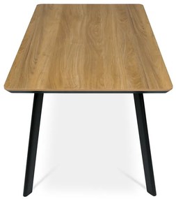 Autronic BONTEC Jedálenský stôl 160x90cm, mdf, dub, HT-532 OAK Farba: Prírodné