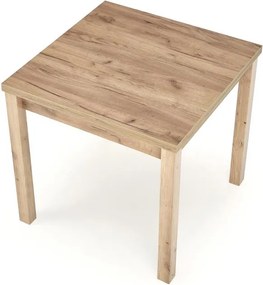 Rozkladací jedálenský stôl 80-160 cm Gampa (dub craft) (pre 4 6 osôb). Vlastná spoľahlivá doprava až k Vám domov. 1049291
