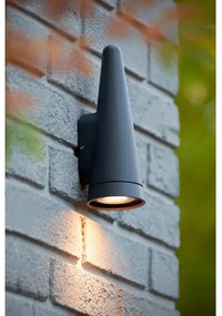 Lucide 27803/01/29- Vonkajšie nástenné svietidlo WIZARD 1xGU10/35W/230V IP54 čierna