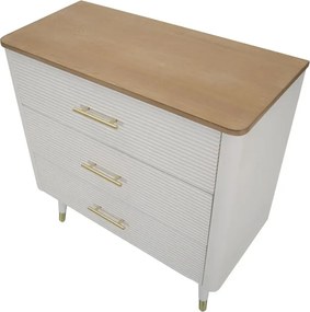 Komoda Matera 78 cm biela