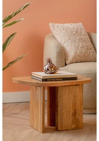 Odkladací stolík z mangového dreva 40x60,5 cm Organic – Leitmotiv