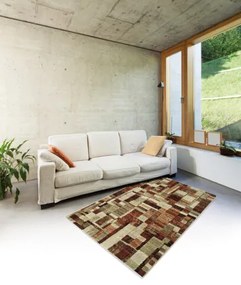Koberce Breno Kusový koberec ARGENTUM 63244/6474, hnedá, viacfarebná,120 x 170 cm
