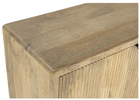 Komoda z mangového dreva v prírodnej farbe 190x85x40 cm Mundra – MOME