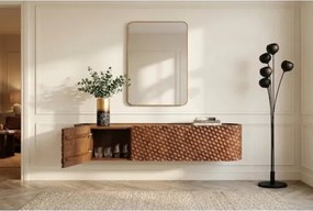 TV-skrinka 47586 Adlon 160cm Drevo Mango Hnedé  - Komfort-nábytok