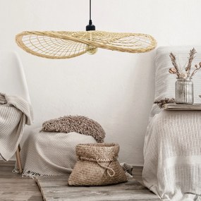 Toolight Boho, stropné svietidlo 1xE27 APP1541-1CP, hnedá-čierna, OSW-06977