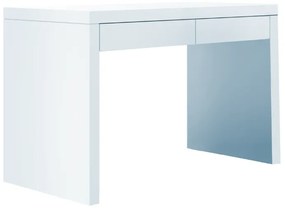 Písací stôl so šuplíkmi o šírke 120 cm SIMONE modrý