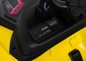 Elektrická štvorkolka Quad Sport TX 4 × 4 žltá