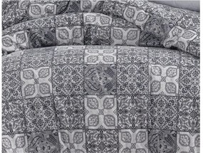 Bavlnené obliečky Ceramica šedé 200x220/2x70x90 cm