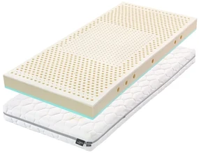 Tropico ŠÁRKA 18 cm - matrac vhodný pre deti s bio latexom a HR penou 180 x 220 cm, snímateľný poťah