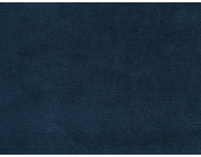 Tmavomodrá zamatová rozkladacia rohová pohovka (ľavý roh) Sweet Harmony – Miuform