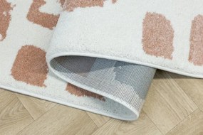 Detský koberec LIMA M038A krémový / ružový