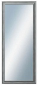 DANTIK - Zrkadlo v rámu, rozmer s rámom 50x120 cm z lišty KOSTELNÍ malá šedá (3167)