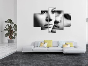 Obraz - Portrét páru (150x105 cm)