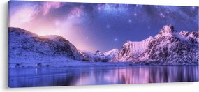 Obraz - Arktická krajina (120x50 cm)