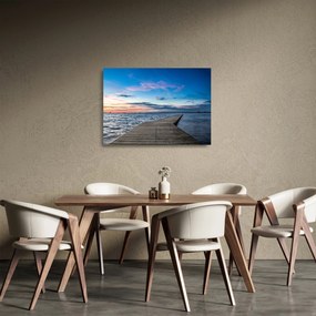 Sklenený obraz - Mólo (70x50 cm)