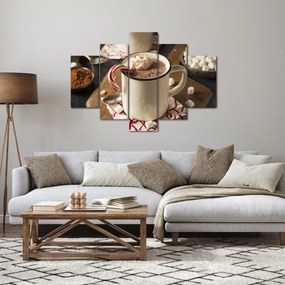 Obraz - Horúca čokoláda (150x105 cm)